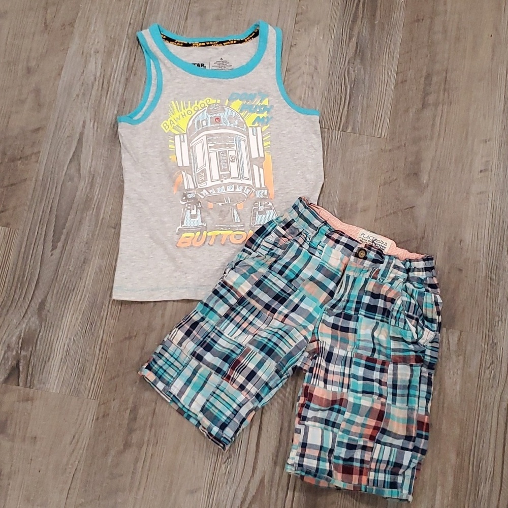 Star Wars R2D2/Children's Place Matching Set Size 6